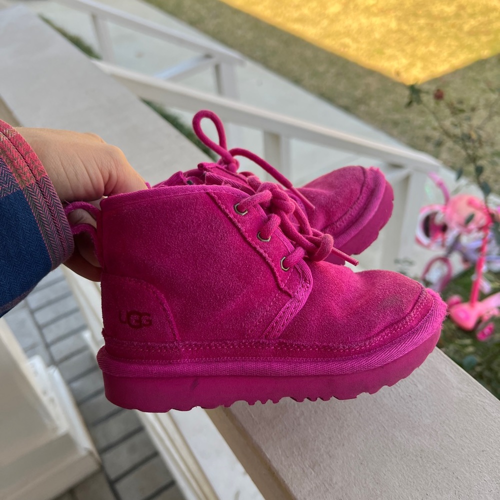 UGG Kids Fuchsia Boots